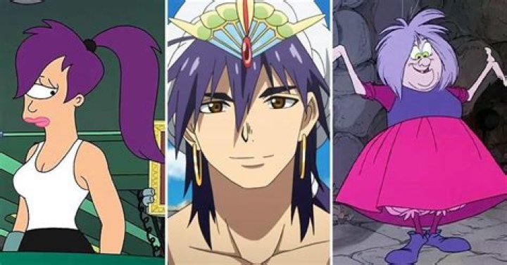 Unveiling The Enchanting World Of Purple-Haired Cartoon Characters